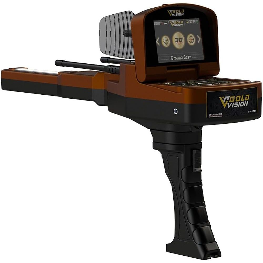 Gold Color Scanner Gold Vision Metal & Gold Detector – detectors1