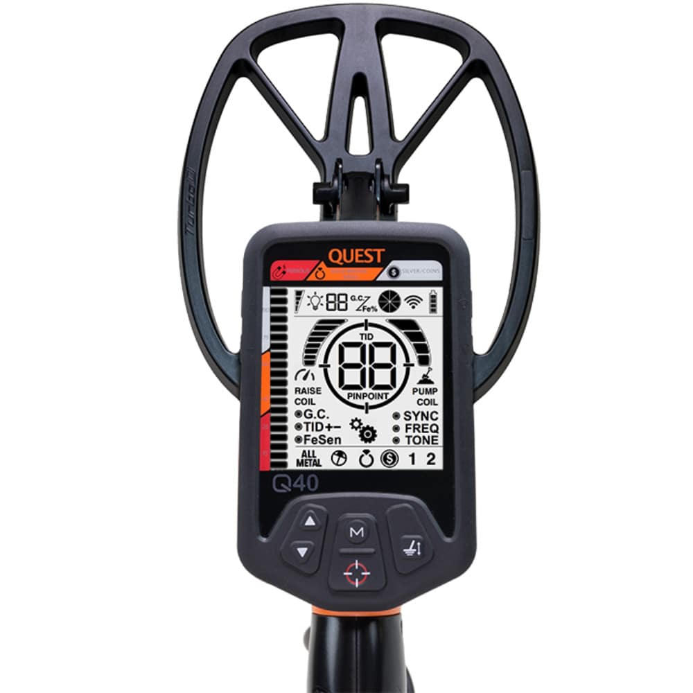 Quest Math Electronics QUEST Q40 Metal Detector – detectors1